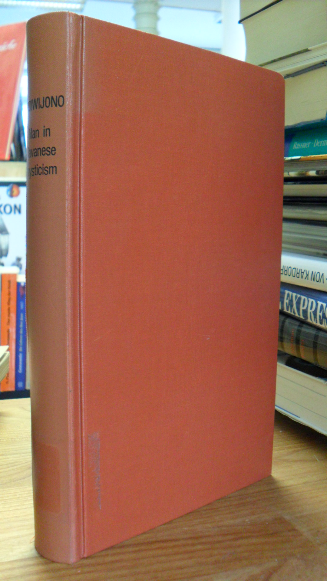 Hadiwijono, Man in the present Javanese mysticism, Hadiwijono, Man in the present Javanese mysticism,