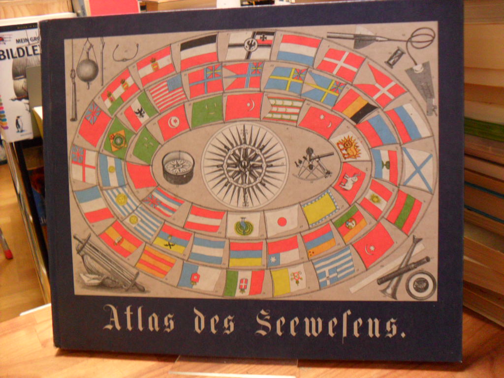 Werner, Atlas des Seewesens – 25 Tafeln in Stahlstich nebst erläuterndem Texte, Werner, Atlas des Seewesens – 25 Tafeln in Stahlstich nebst erläuterndem Texte,