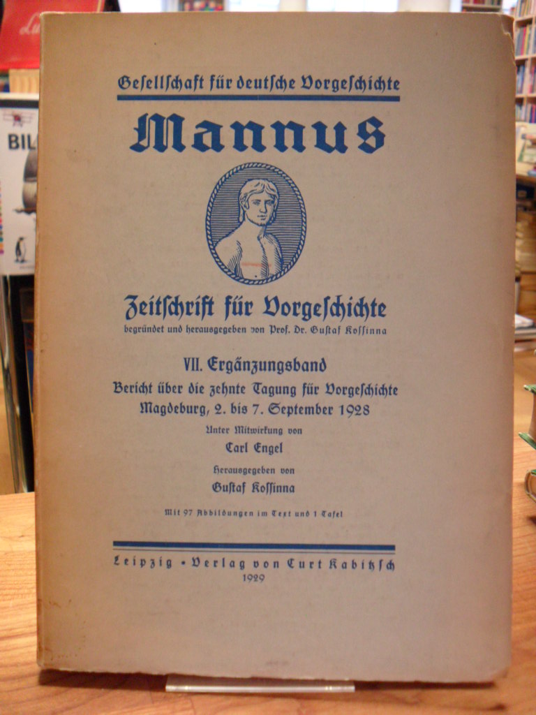 Kossinna, Mannus: Zeitschrift für Deutsche Vorgeschichte – VII. Ergänzungsband