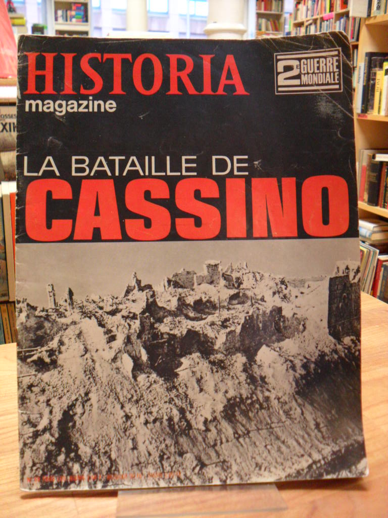 2ème guerre mondiale / Historia Magazine Heft 59 – La Bataille De Cassino 2ème guerre mondiale / Historia Magazine Heft 59 – La Bataille De Cassino