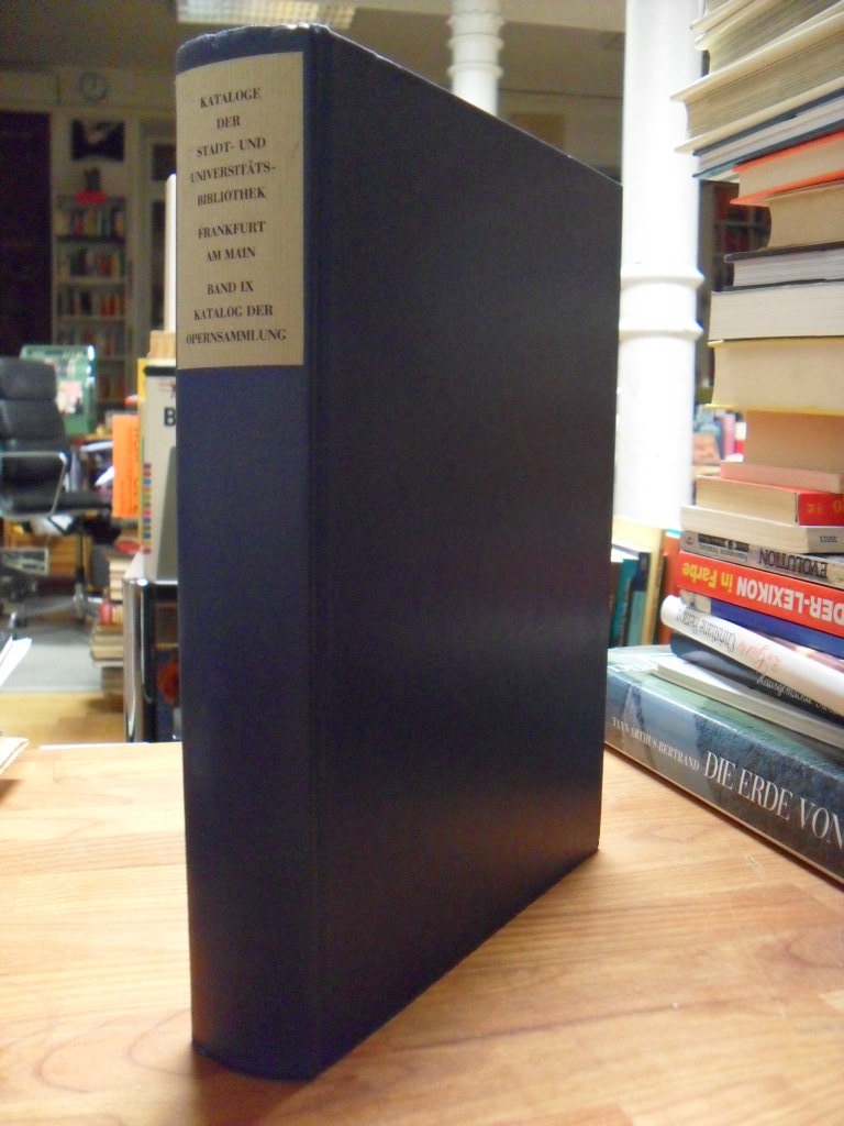 Didion, Thematischer Katalog der Opernsammlung in der Stadt- und Universitätsbib Didion, Thematischer Katalog der Opernsammlung in der Stadt- und Universitätsbib