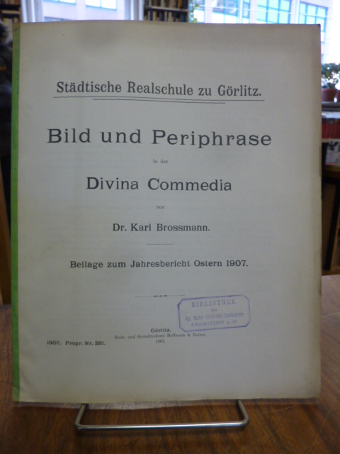 brossmann, Bild und Periphrase in der Divina Commedia,