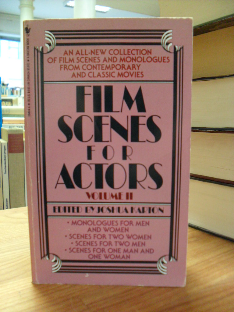 Karton, Film Scenes for Actors – Volume II,