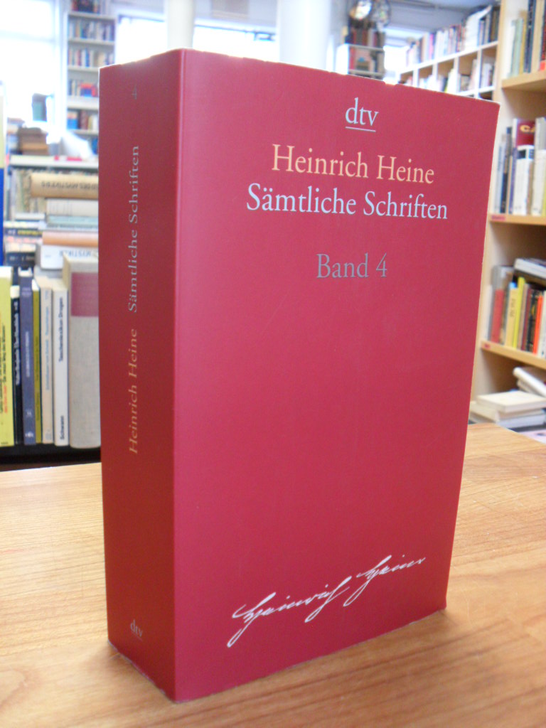 Heine, Sämtliche Schriften – Vierter Band,