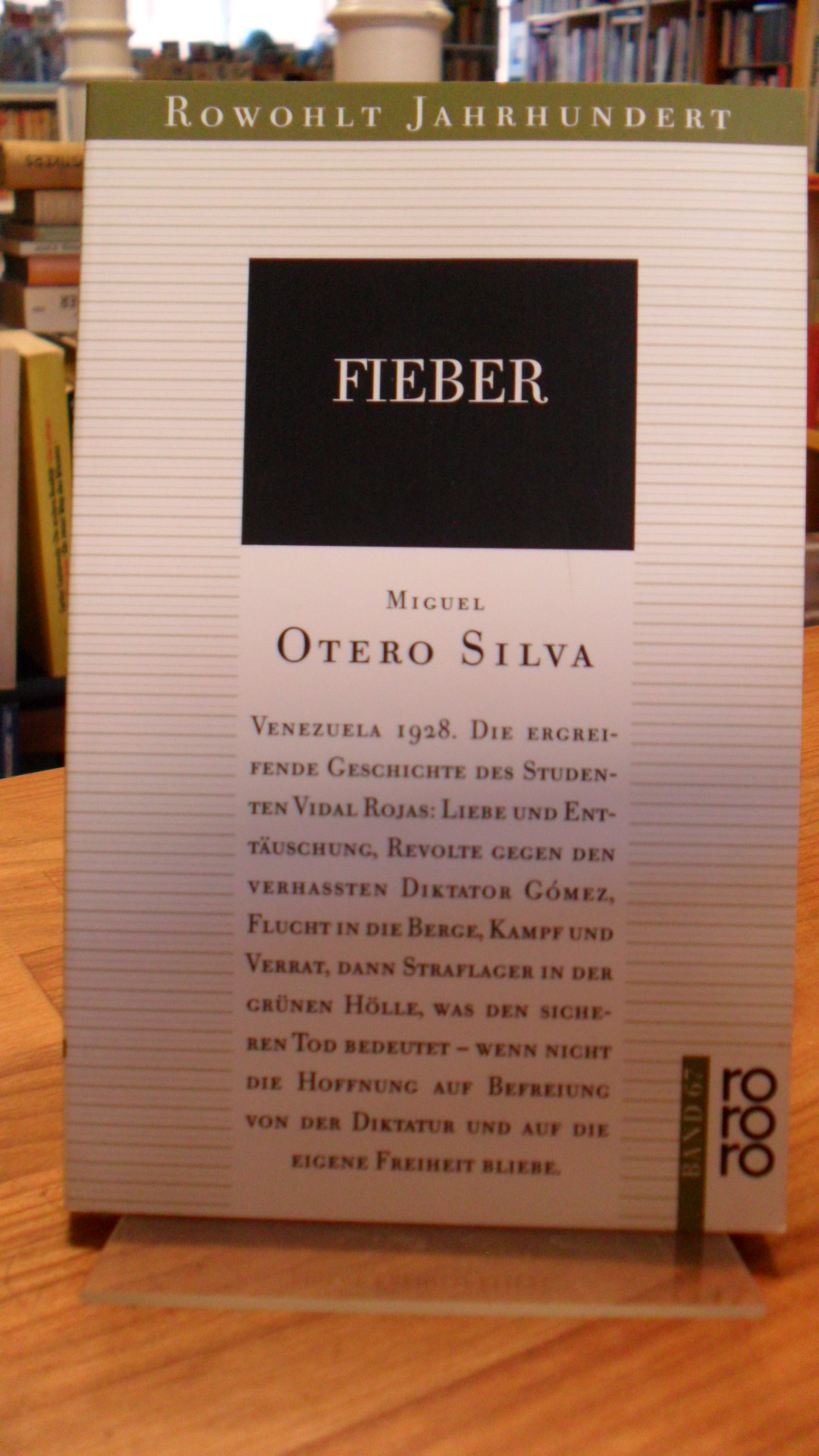 Otero Silva, Fieber – Roman,