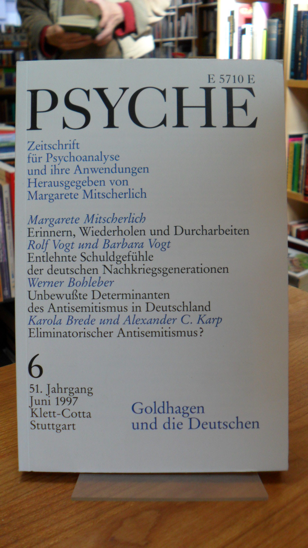 Mitscherlich, Psyche – Zeitschrift für Psychoanalyse und ihre Anwendungen, Heft