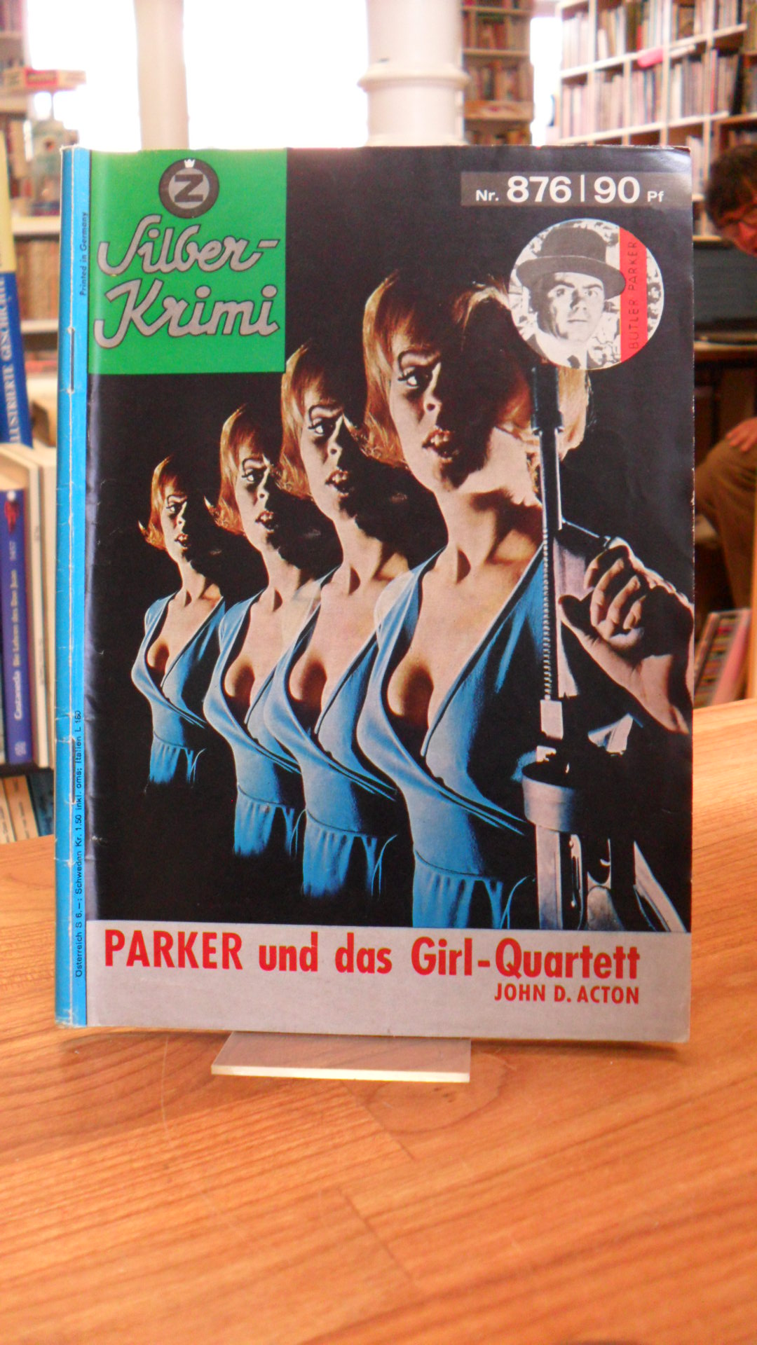 Action, Silber-Krimi Nr. 864 – Parker und das Girl-Quartett,