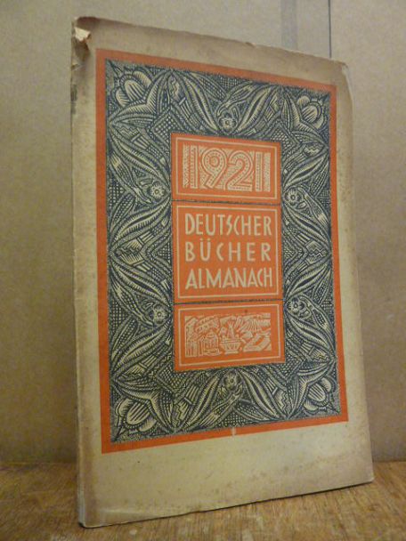 Deutscher Bücheralmanach 1921, Deutscher Bücheralmanach 1921,