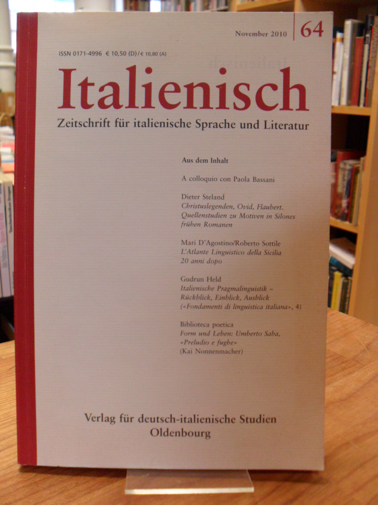 Italienisch / Thomas Krefeld / Salvatore A. Sanna / Maria Selig / u.a. (Hrsg), I