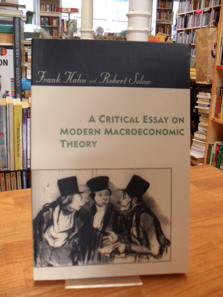 Hahn, A Critical Essay on Modern Macroeconomic Theory,