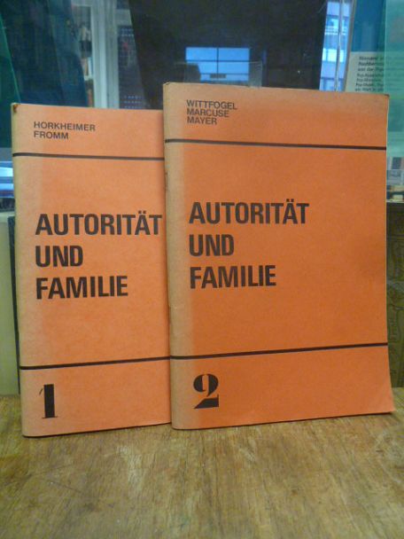 Wittvogel, Autorität und Familie, Bände 1 und 2,