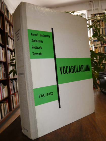 Vocabulary of animal husbandry terms = Vocabulaire de termes zootechniques = Voc Vocabulary of animal husbandry terms = Vocabulaire de termes zootechniques = Voc