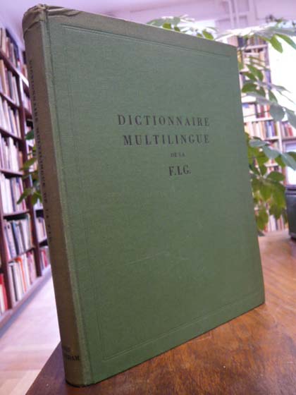 Dictionnaire Multilingue de la Federation Internationale des Geometres, Edition