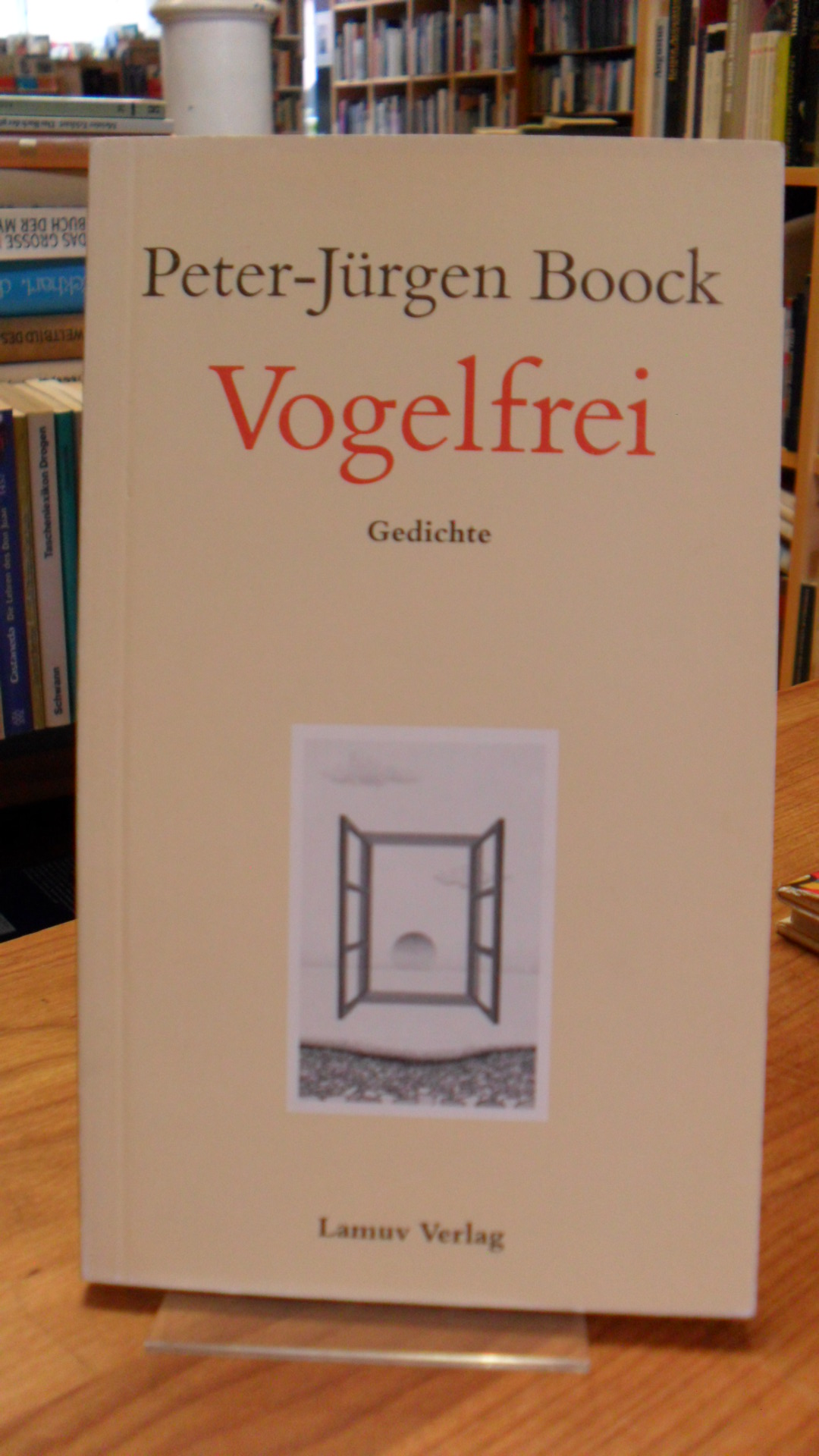 Boock, Vogelfrei – Gedichte,