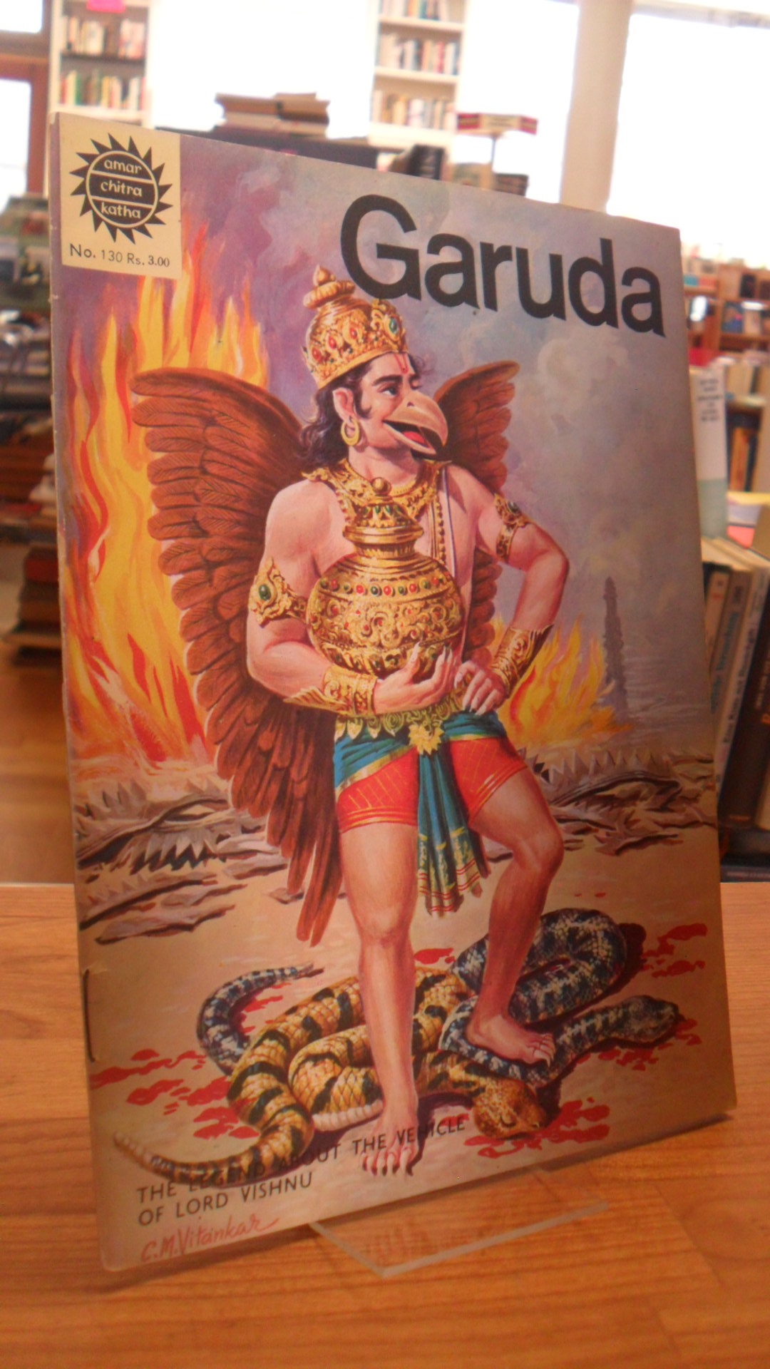 Pai, Garuda – The Legend About The Vehicle Of Lord Vishnu,