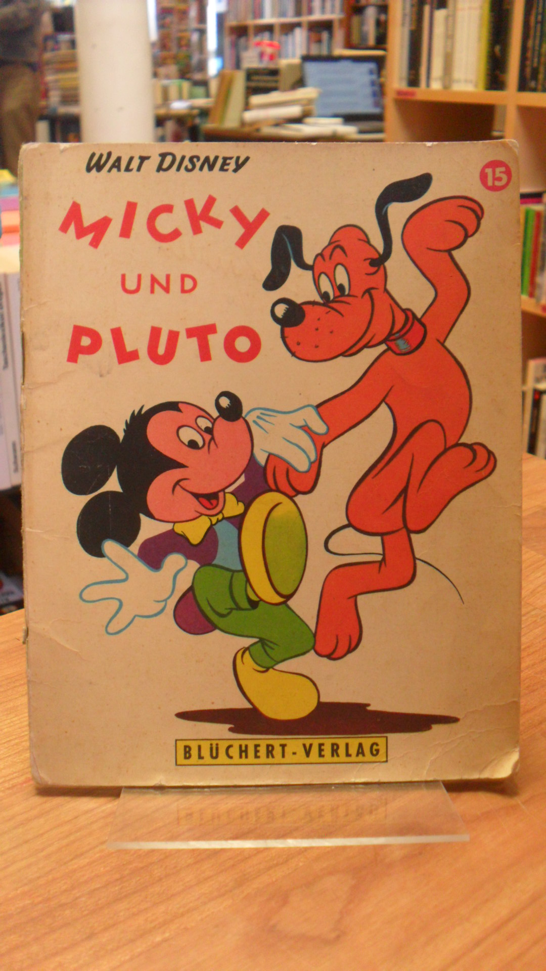 Disney, Micky und Pluto,