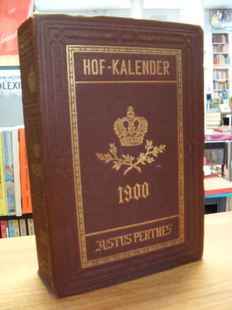 Gothaischer Genealogischer Hofkalender 1900