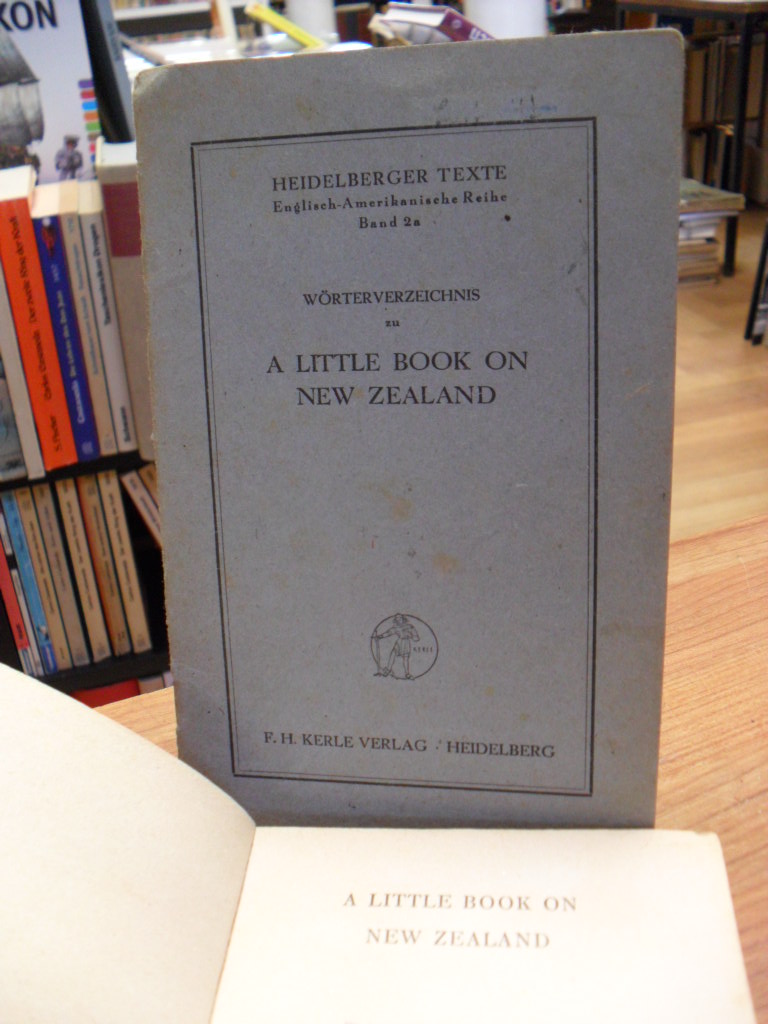 Drexler-Mac Neil, Wörterverzeichnis zu A little book on New Zealand,