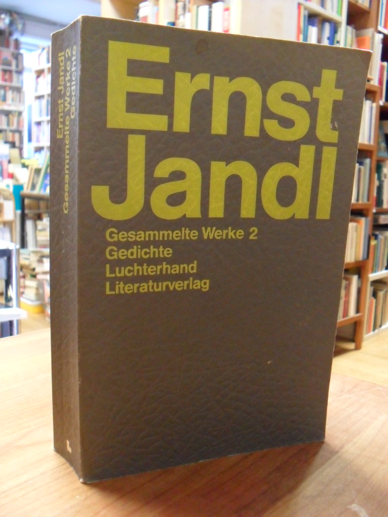 Jandl, Gesammelte Werke, Band 2: Gedichte 2, Jandl, Gesammelte Werke, Band 2: Gedichte 2,