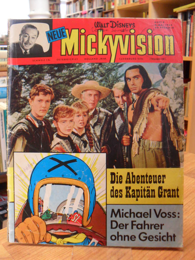 Disney, Neue Mickyvision Heft 9 – 3. Mai 1965 – Die Abenteuer des Kapitän Grant