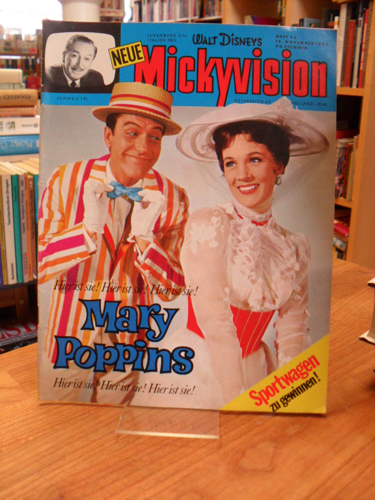 Disney, Neue Mickyvision Heft 23 – 15. November 1965 – Mary Poppins / Michael Vo