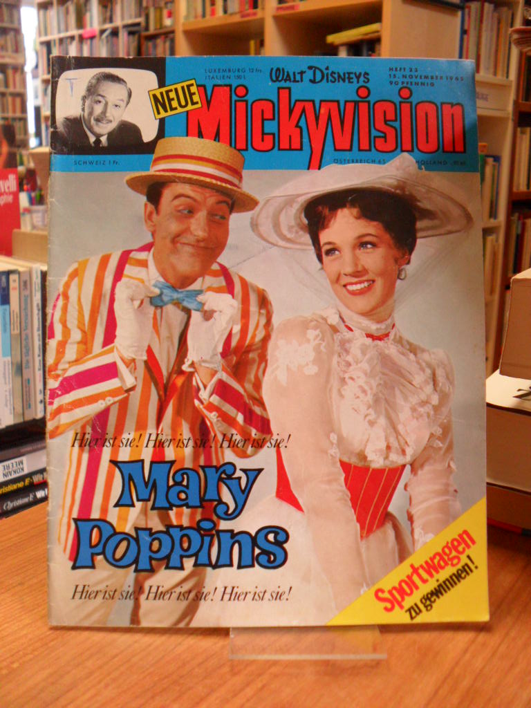Disney, Neue Mickyvision Heft 23 – 15. November 1965 – Mary Poppins / Michael Vo