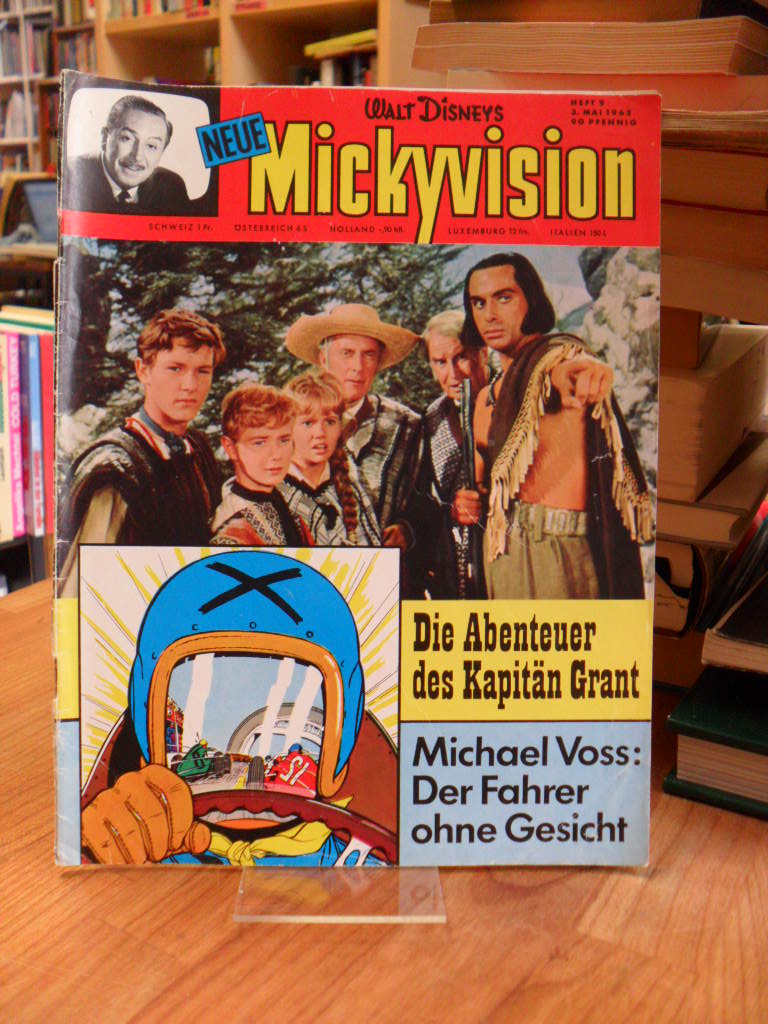 Disney, Neue Mickyvision Heft 9 – 3. Mai 1965 – Die Abenteuer des Kapitän Grant