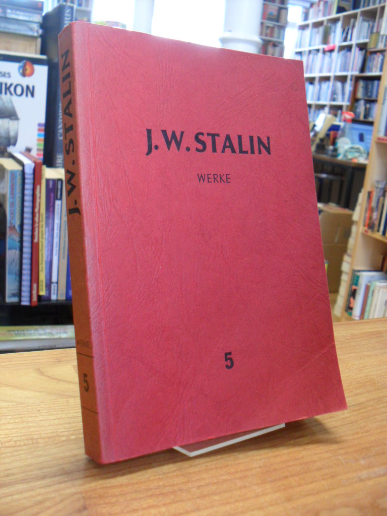 Stalin, Werke [in 17 Bänden] – Band 5 – 1921 – 1923,