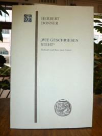 Donner, ‚Wie geschrieben steht‘ – Herkunft und Sinn einer Formel,