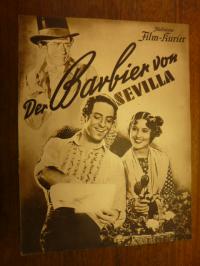 Filmprogramm / Illustrierter Film-Kurier, Der Barbier von Sevilla (BFK Nr. 3106)