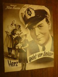 Filmprogramm / Illustrierter Film-Kurier, Herz geht vor Anker (BFK Nr. 3159),