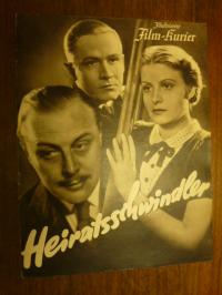 Filmprogramm / Illustrierter Film-Kurier, Heiratsschwindler (BFK Nr. 2738),