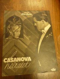 Filmprogramm / Illustrierter Film-Kurier, Casanova heiratet (BFK Nr. 3021),