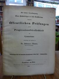 Homer / Classen, Beobachtungen über den homerischen Sprachgebrauch – Dritter (3.
