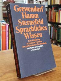 Grewendorf, Sprachliches Wissen – Eine Einführung in moderne Theorien der gramma
