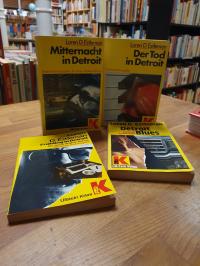Estleman, Konvolut von 4  Amos Walker Krimis: Der Tod in Detroit, Mitternacht in
