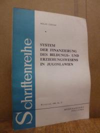 Uzelac, System der Finanzierung des Bildungs- und Erziehungswesens in Jugoslawie