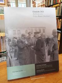 Fritz-Bauer-Institut, Einsicht 2021 – Bulletin des Fritz Bauer-Instituts: Land o