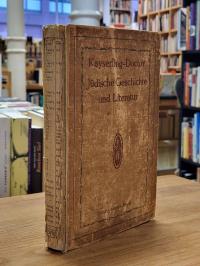 Kayserling, Jüdische Geschichte und Literatur,