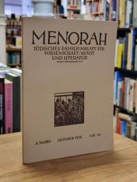 Gartner, Menorah – Jüdisches Familienblatt für Wissenschaft, Kunst und Literatur