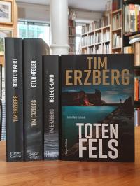 Erzberg, Konvolut von vier Erzberg-Krimis: Hell-Go-Land / Sturmfeuer / Geisterfa