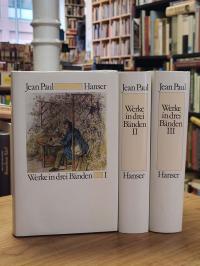 Jean Paul, Werke in drei Bänden: Bände 1, 2, 3 (so komplett),
