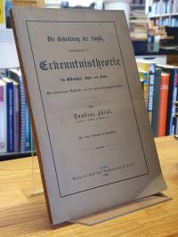 Ehrat, Die Bedeutung der Logik, beziehungsweise der Erkenntnistheorie für Wissen