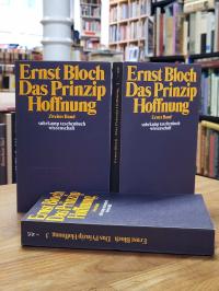 Bloch, Das Prinzip Hoffnung, 3 Bände (= alles),
