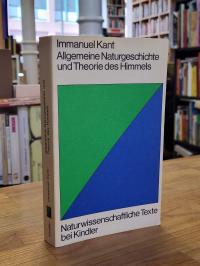 Kant, Allgemeine Naturgeschichte und Theorie des Himmels,