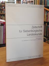 Zeitschrift für Siebenbürgische Landeskunde – 10. (81.) Jahrgang (2002), Heft 2