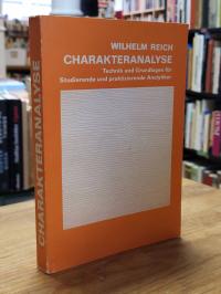 Reich, Charakteranalyse,