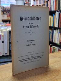 Heimatblätter für den Kreis Eisenach, 3. Jahrgang 1937, Hefte 1 und 2 (in einem