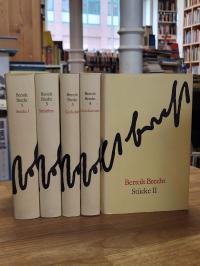 Brecht, Werke in fünf Bänden (so komplett): Band 1: Stücke I, Band 2: Stücke II,