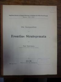 Esternaux, Die Komposition von Frontins Strategemata,